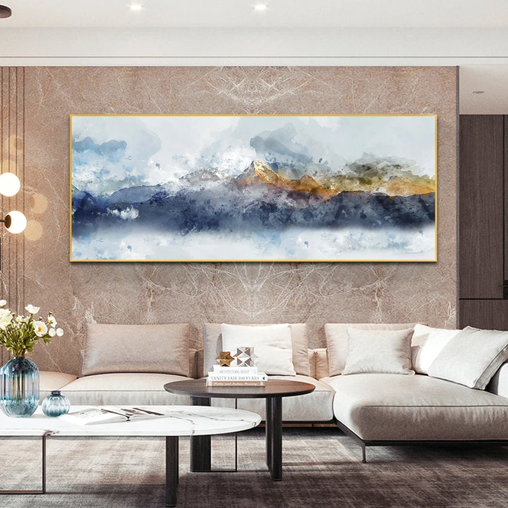 Modern Abstract Landscape Oil Print