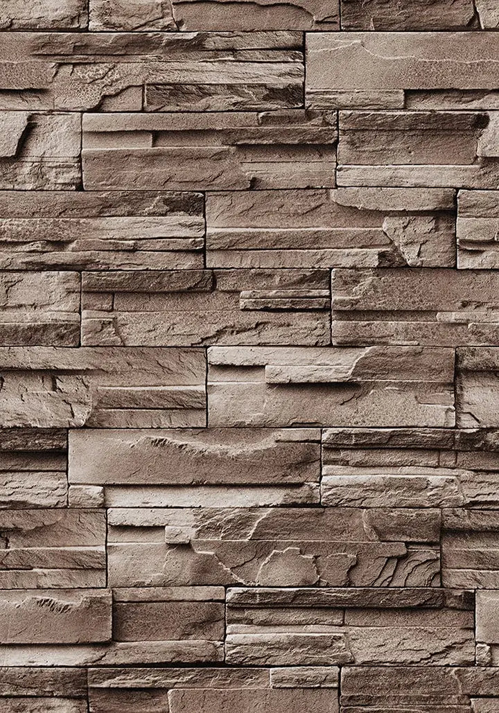 3D Brick Peel-Stick Wallpaper