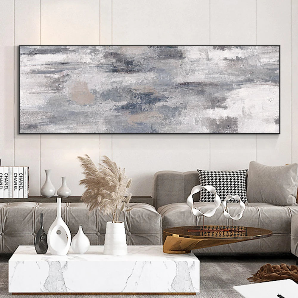 Modern Abstract Landscape Oil Print