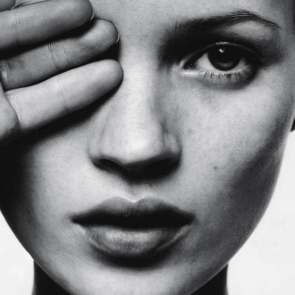 Black White Fashion Girl Poster