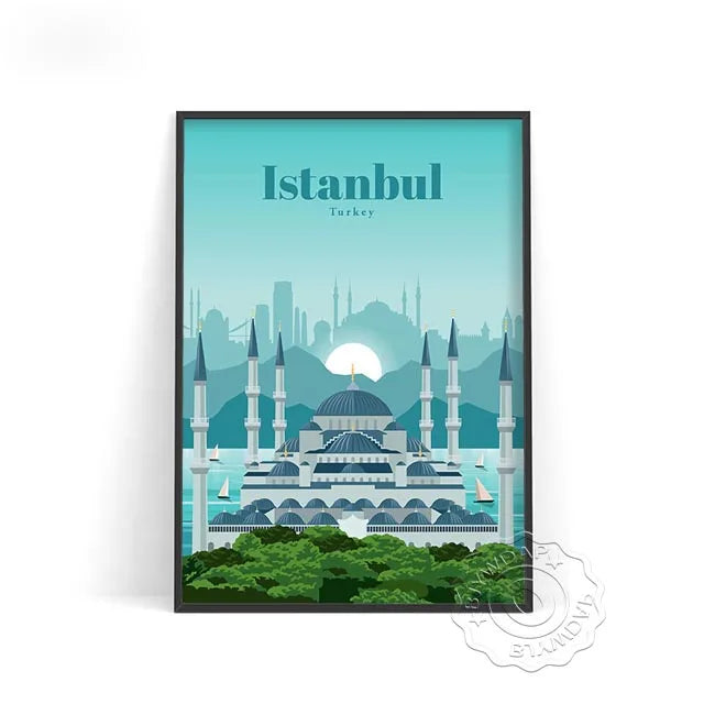 World City Travel Prints