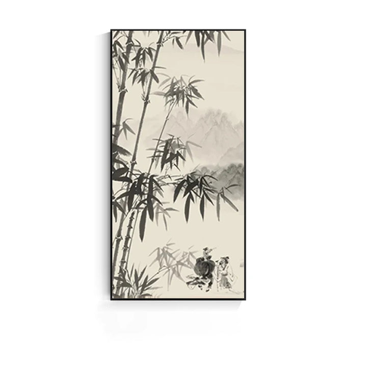 Chinese Landscape Ink Canvas