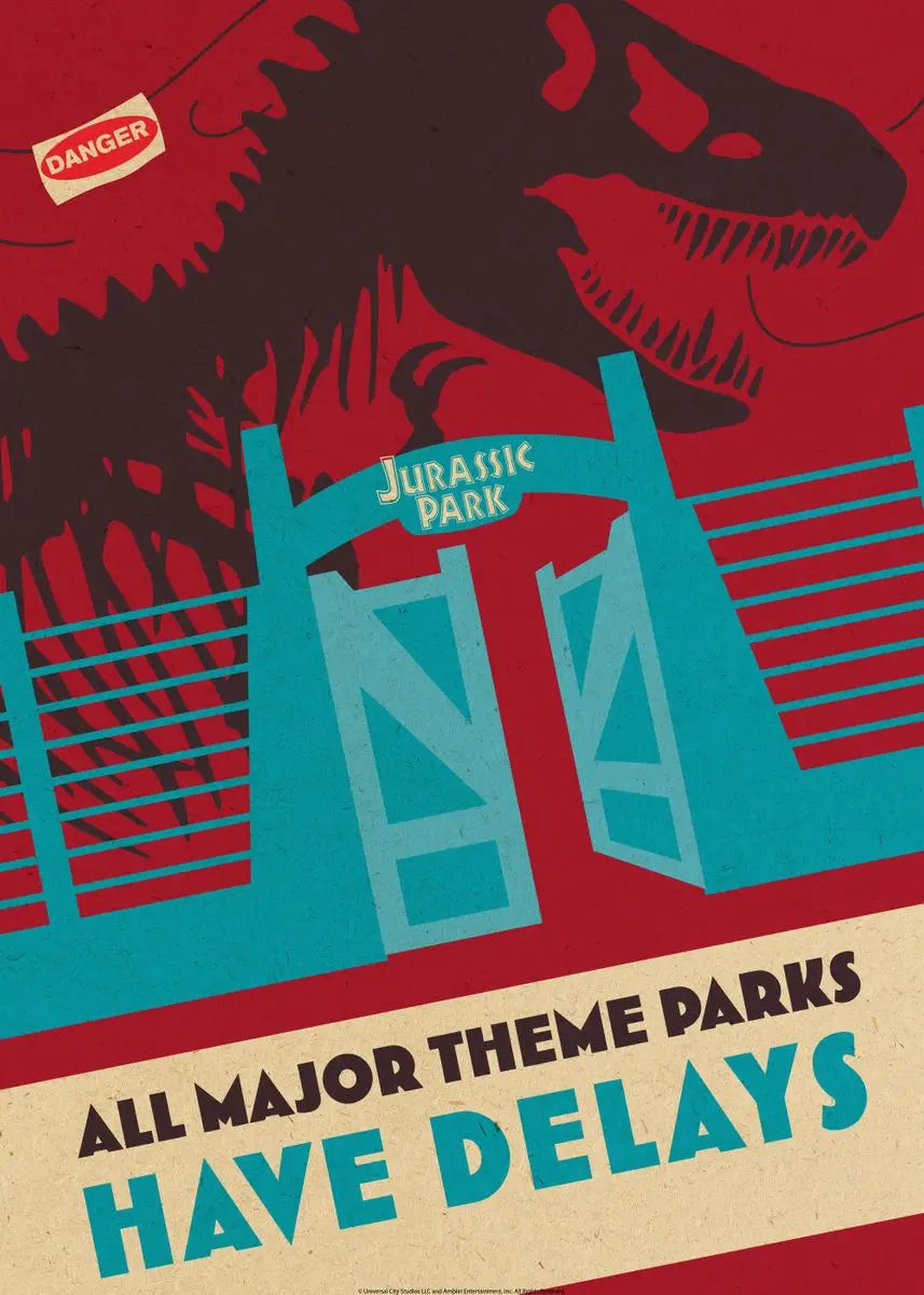 Jurassic Dinosaur Movie Poster