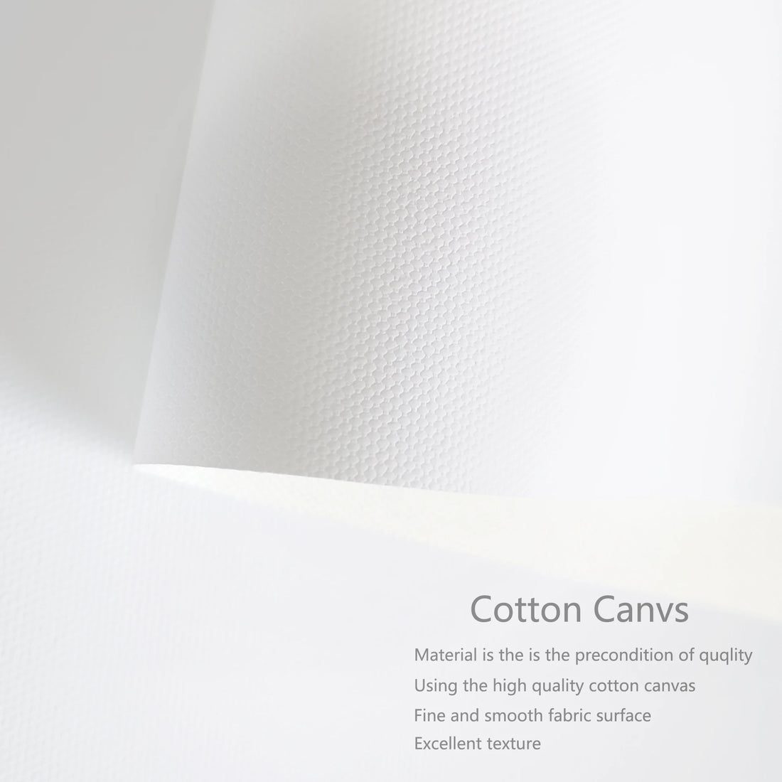 Tropical Leaves Scandinavian Canvas