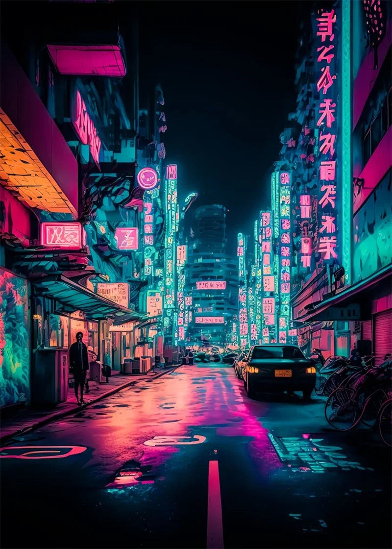 Tokyo Neon Anime Poster