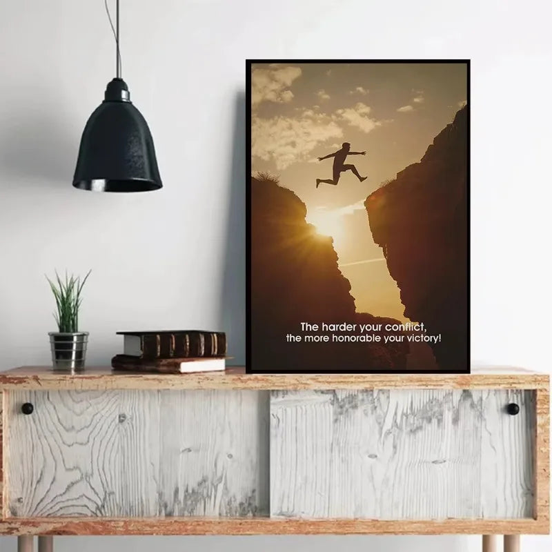 Motivational Positive Quote Canvas