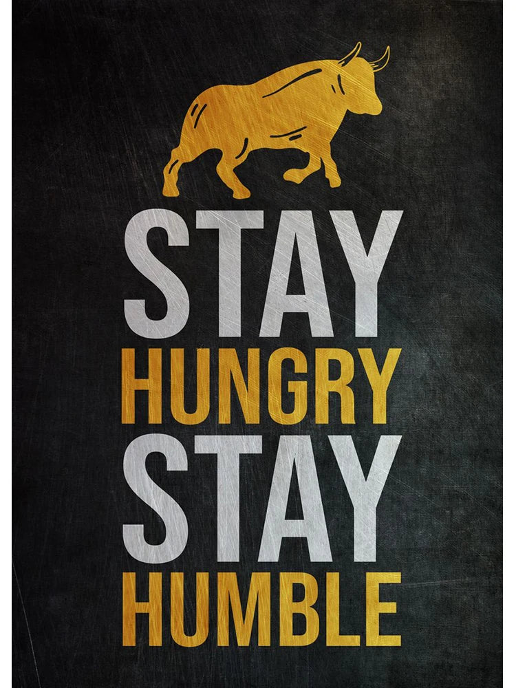 Golden Office Quote Canvas