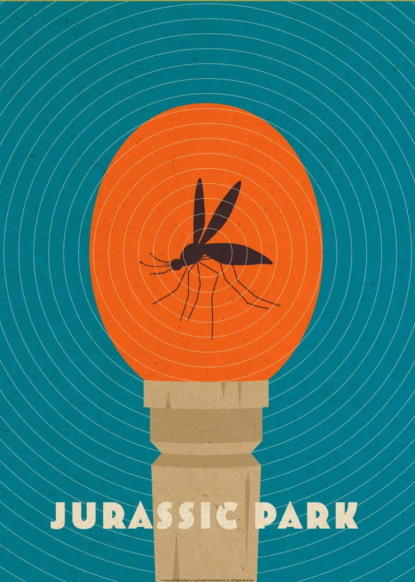 Jurassic Dinosaur Movie Poster