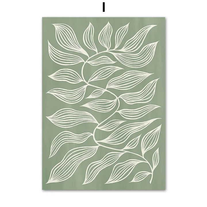 Monstera Botanical Boho Poster