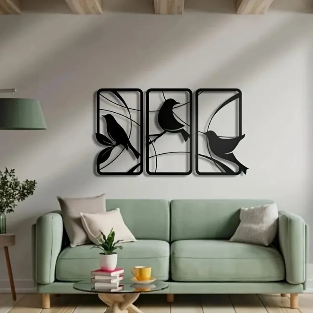 Paradise Bird Metal Wall Art