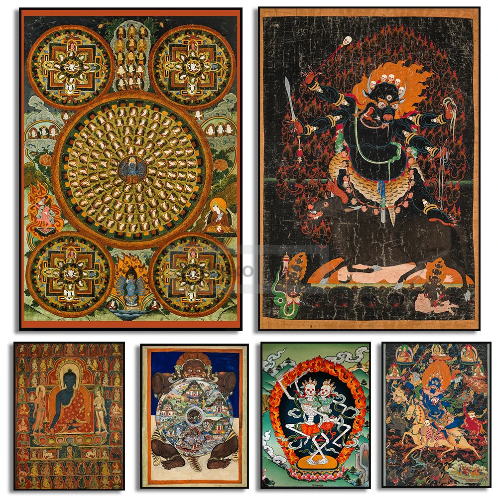 Tibetan Buddhist Thangka Art