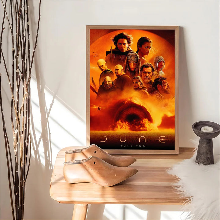 Dune 2024 Sci-Fi Poster
