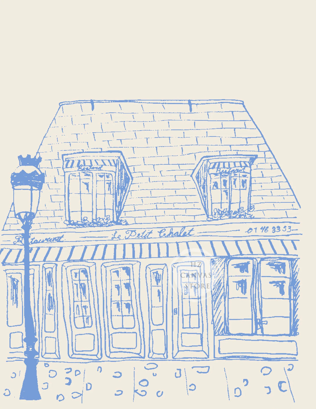 Paris Architecture Poster