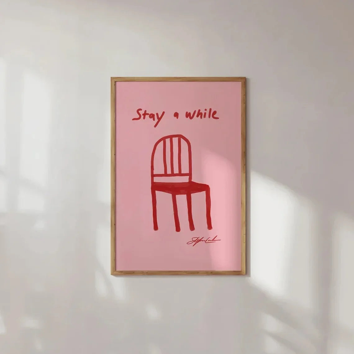 Minimalist Trendy Quote Poster