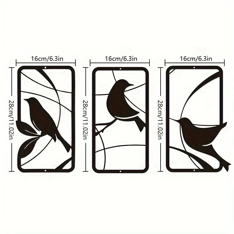Paradise Bird Metal Wall Art