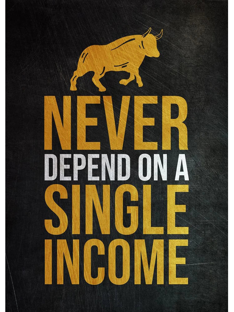 Golden Office Quote Canvas