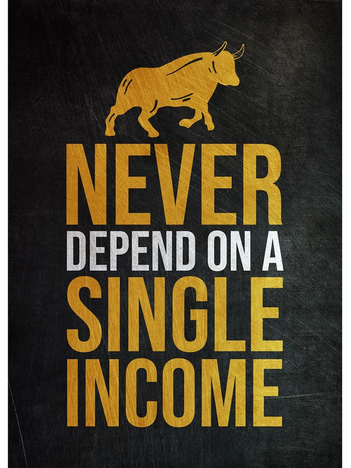 Golden Office Quote Canvas