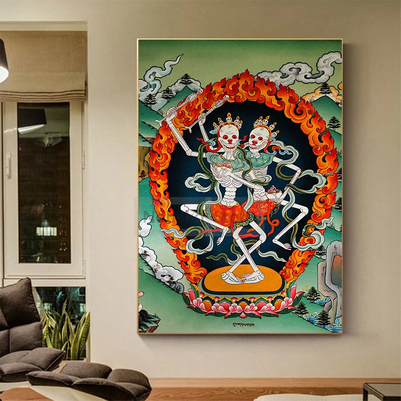 Tibetan Buddhist Thangka Art