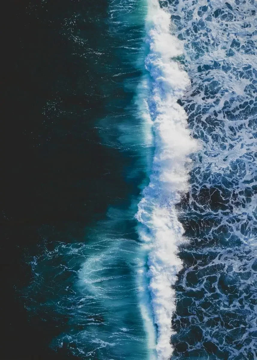 Simple Ocean Beach Canvas