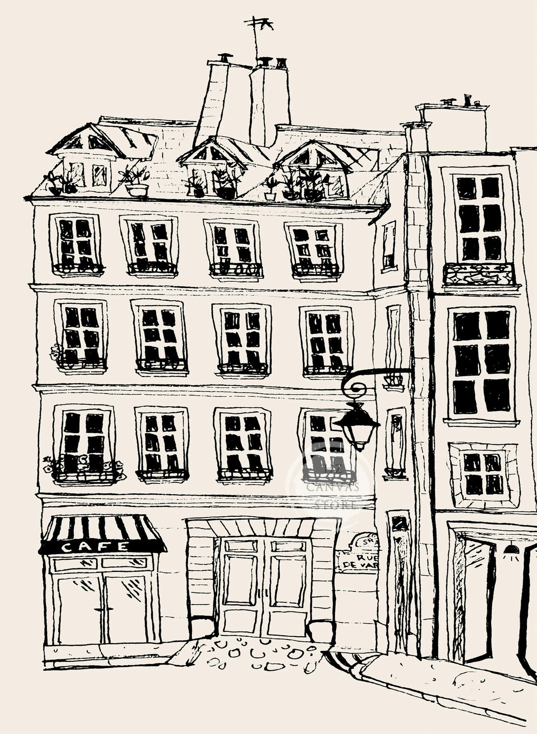 Paris Architecture Poster