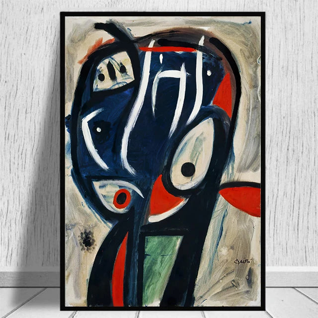 Joan Miro Surreal Art Print