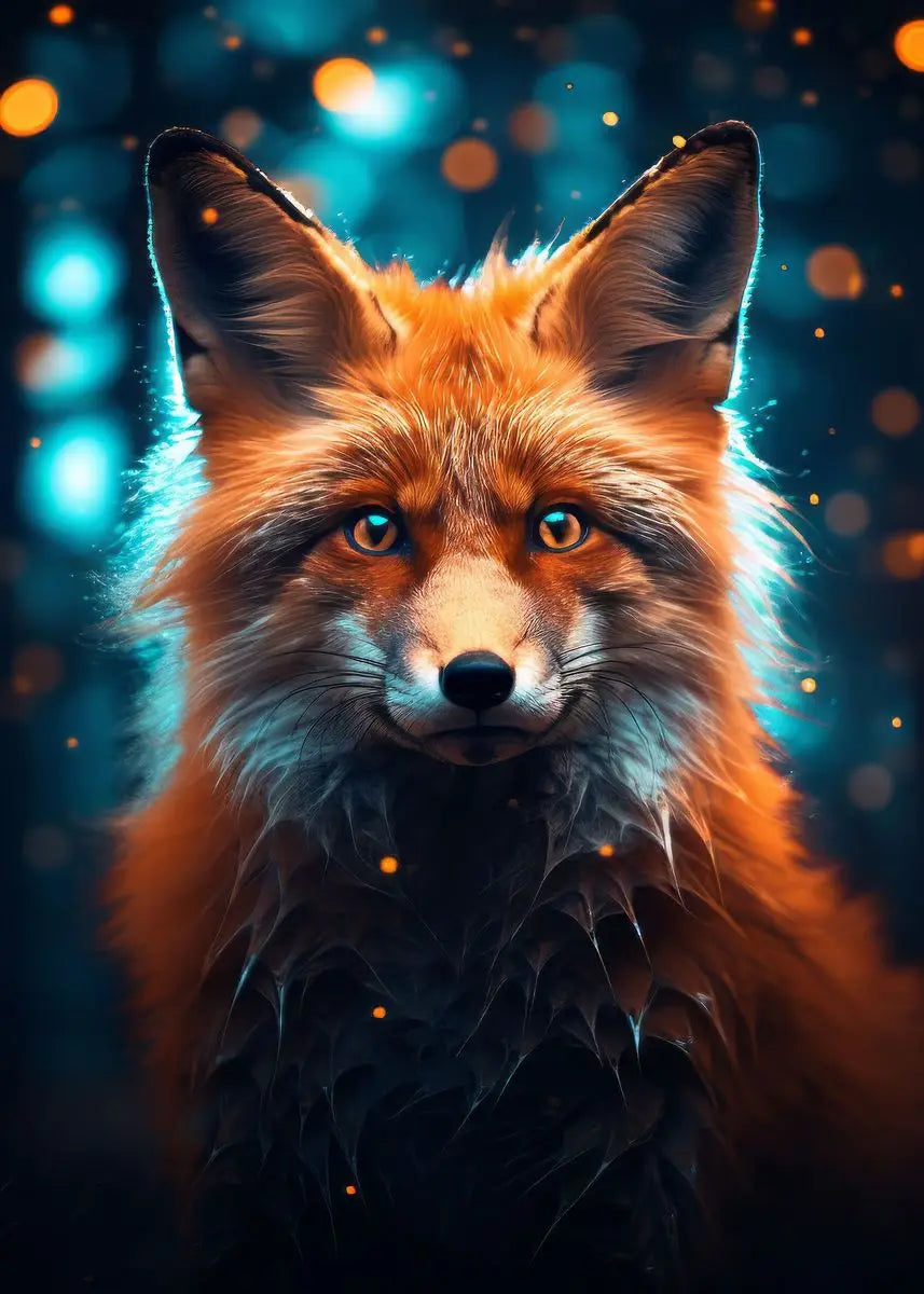 Forest Fox Wall Poster