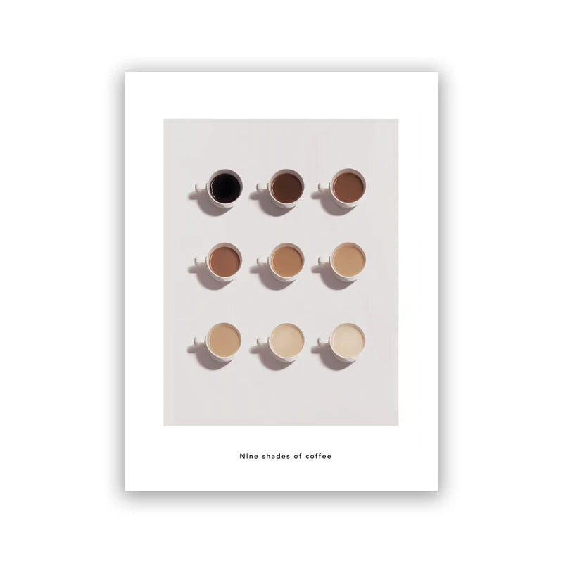 Minimalist Coffee Line Art