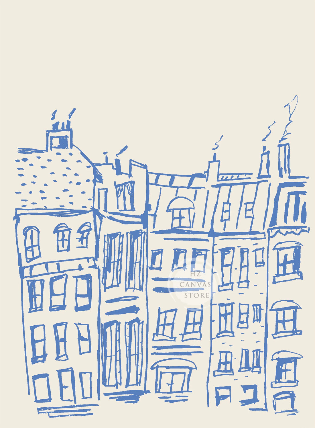 Paris Architecture Poster