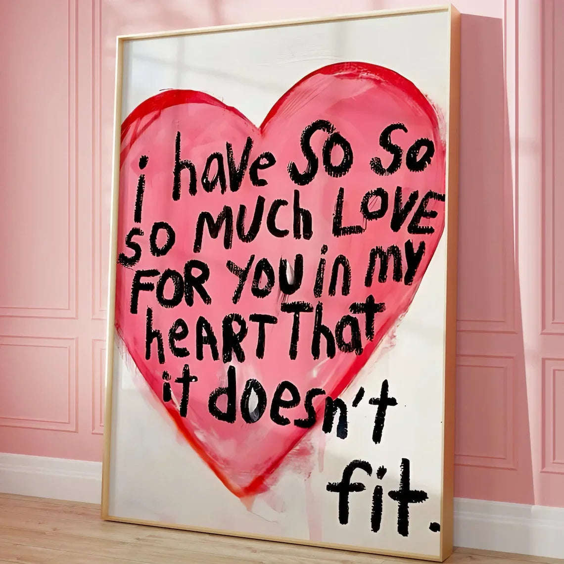 Minimalist Trendy Quote Poster