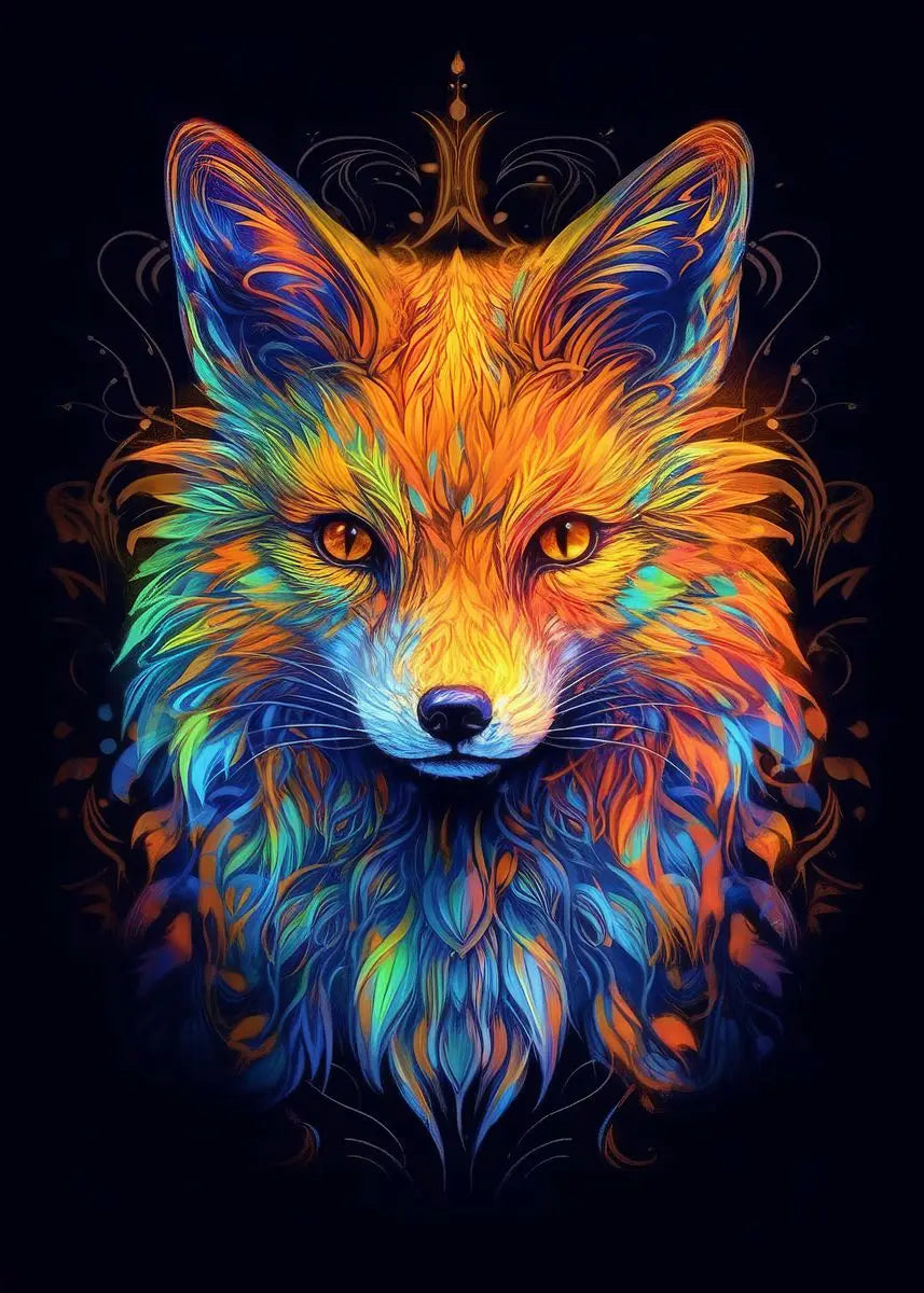 Forest Fox Wall Poster