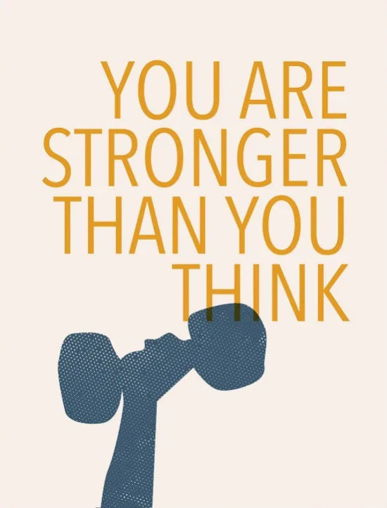 Minimalist Fitness Gym Poster