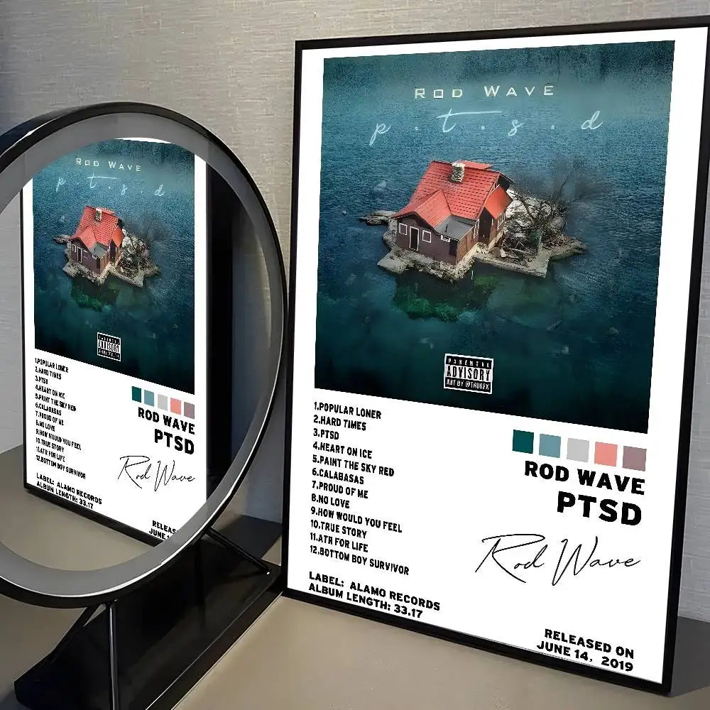 Rod Wave Rap Poster