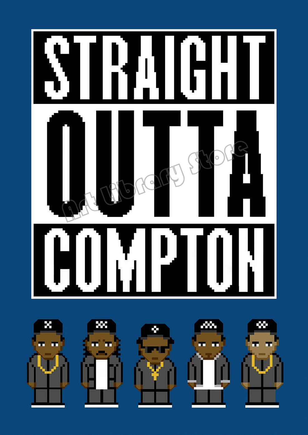 NWA Straight Outta Compton Poster