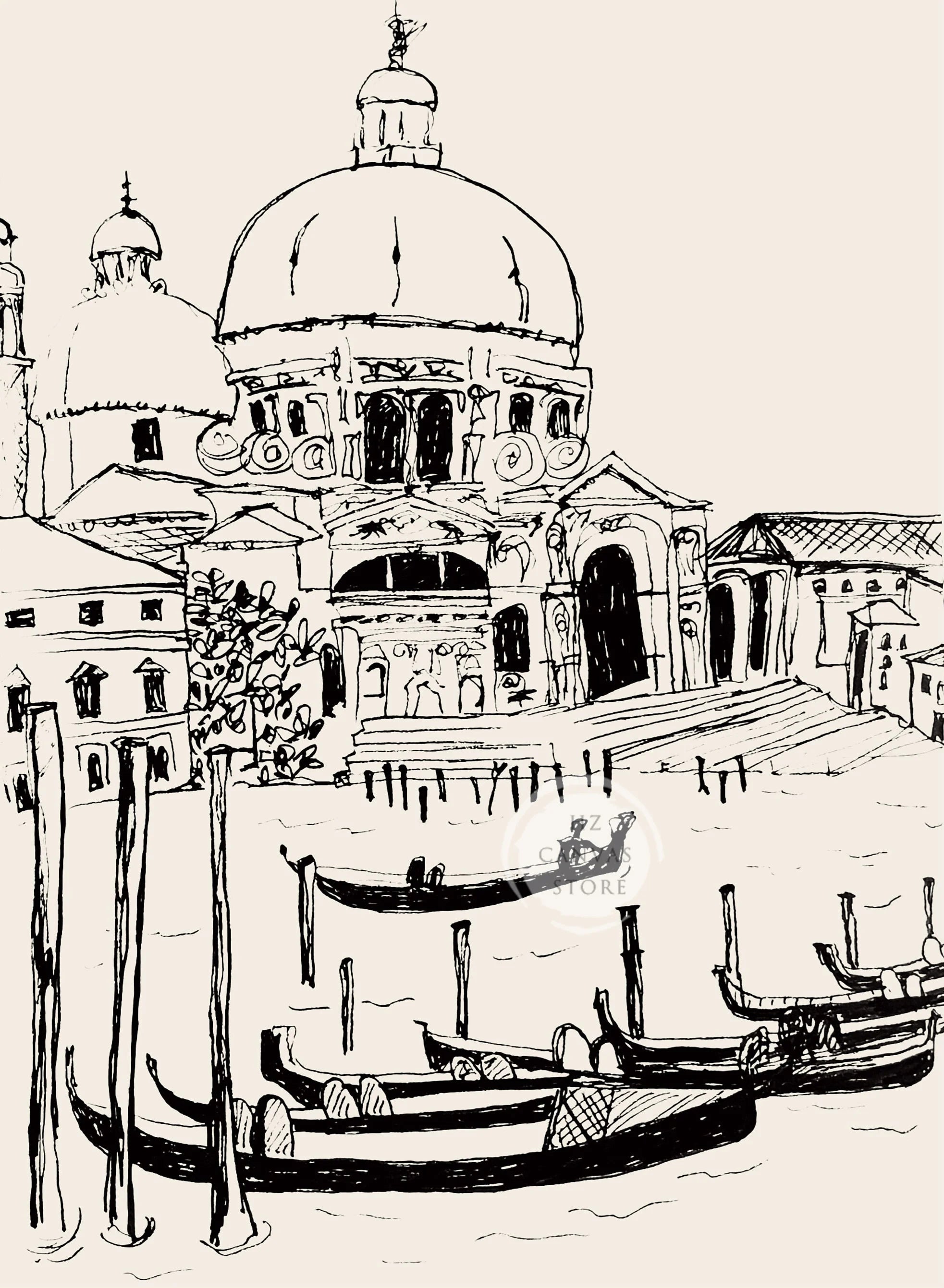 Paris Architecture Poster