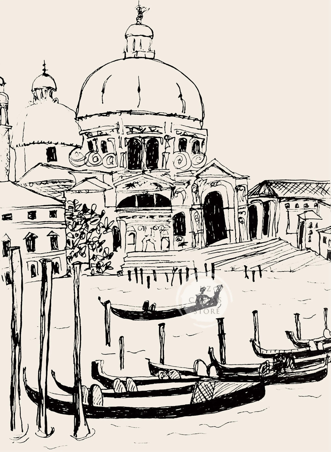 Paris Architecture Poster