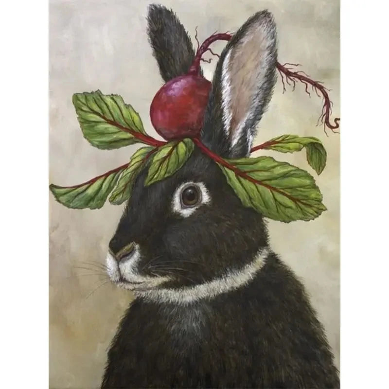 Farm Animal Drawing Canvas