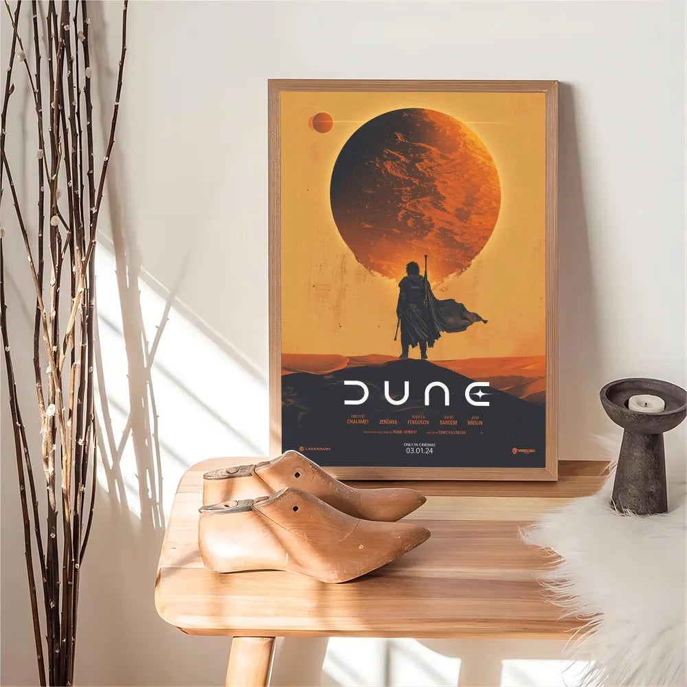 Dune 2024 Sci-Fi Poster