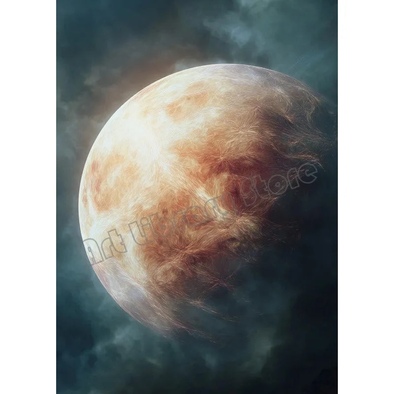 Sci-Fi Galaxy Black Hole Art