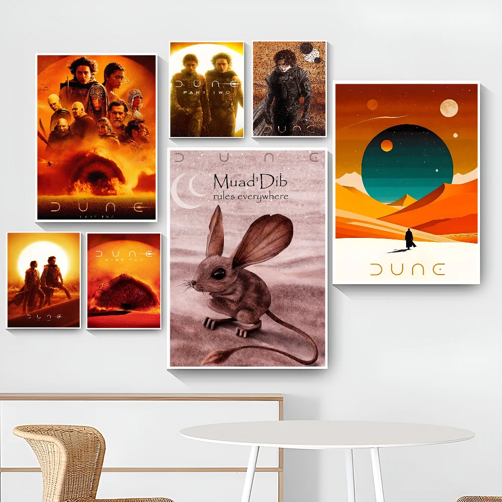 Dune 2024 Sci-Fi Poster