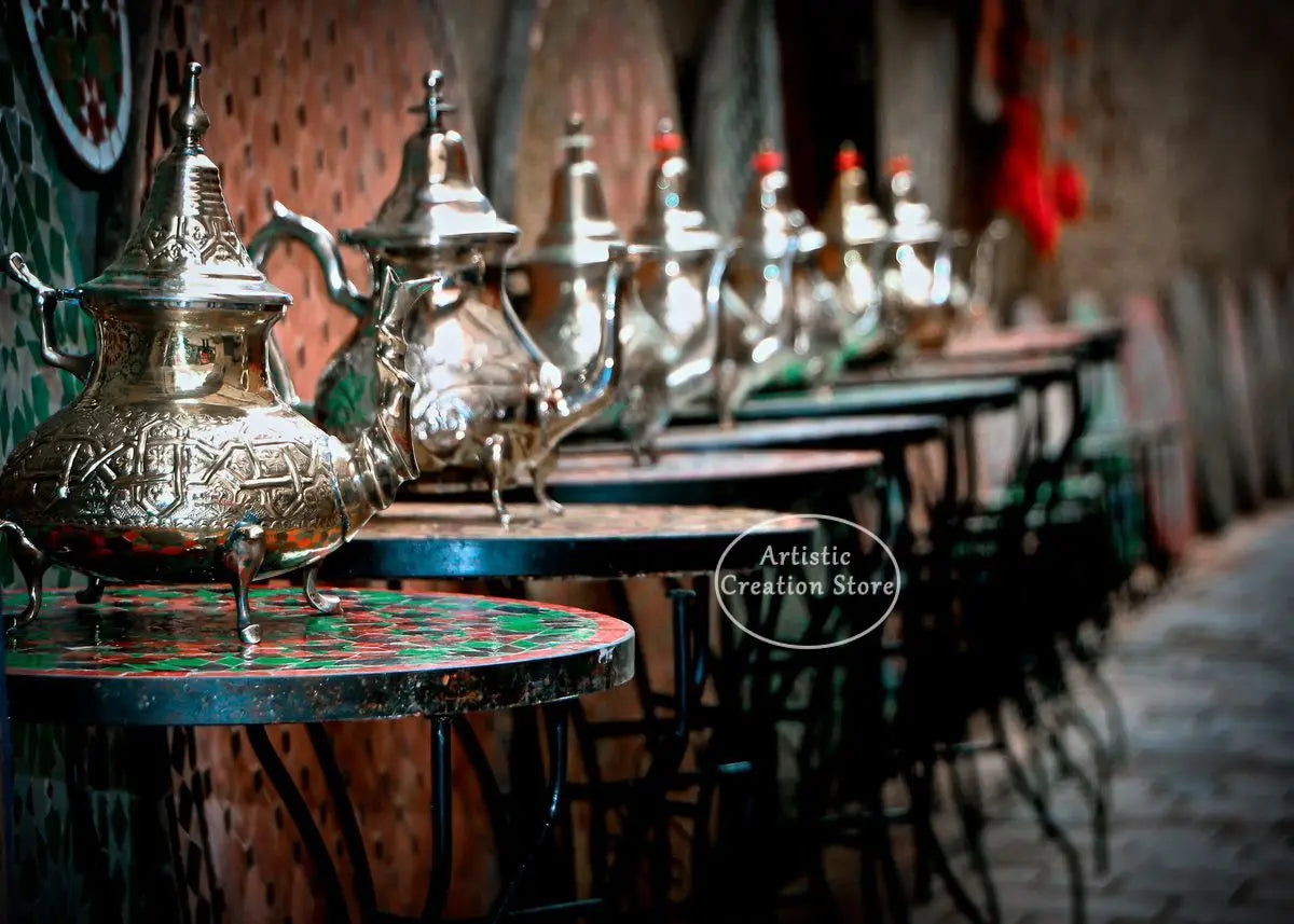 Morocco Sunset Wall Canvas