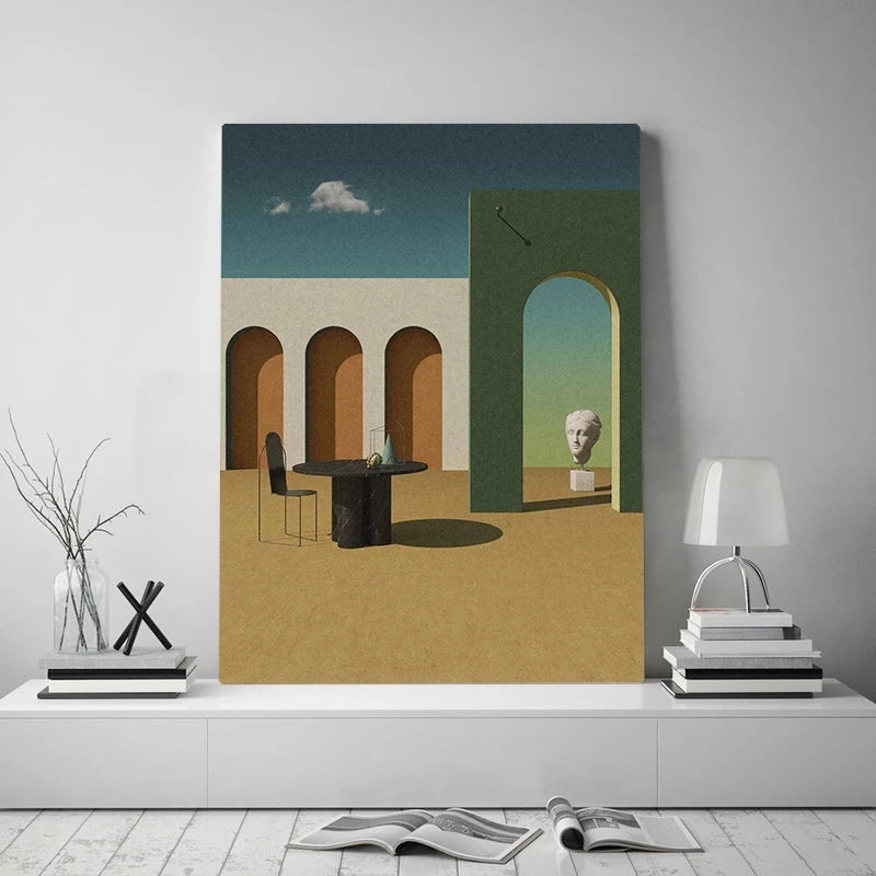 Surreal Symbolist Canvas Art