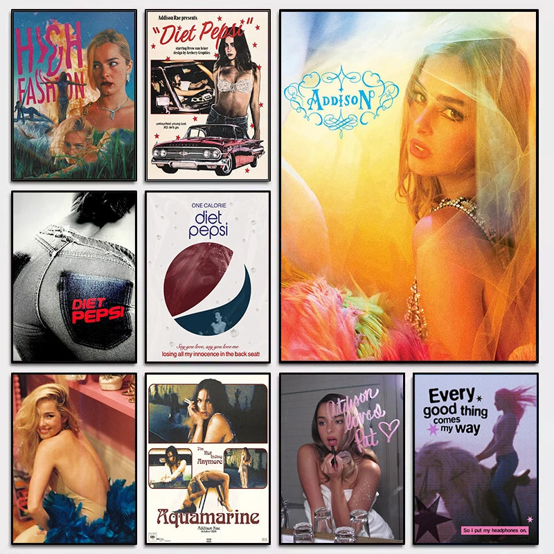 Addison Rae Album Poster