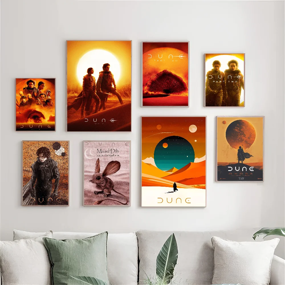 Dune 2024 Sci-Fi Poster