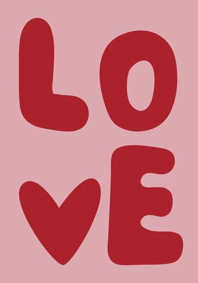 Chaos Typography Canvas Art