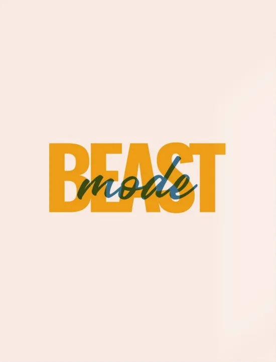 Minimalist Fitness Gym Poster