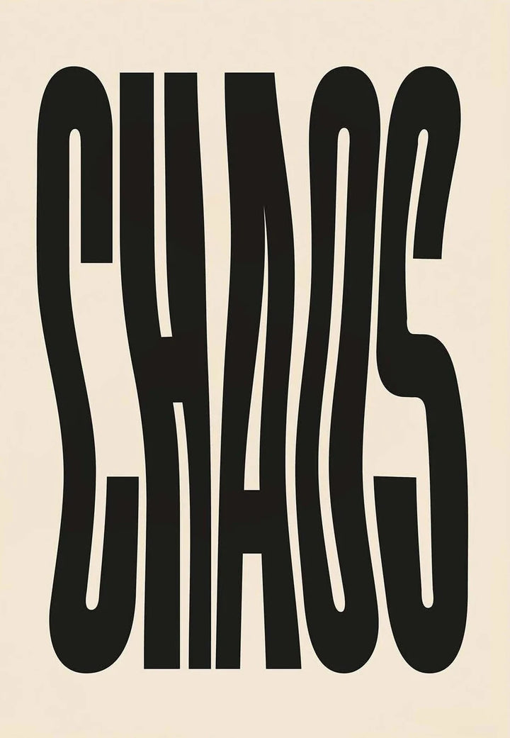 Maximalist Amor Chaos Poster