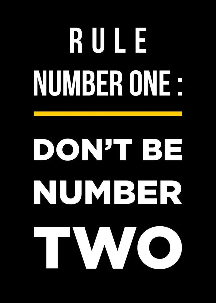 Black White Quote Poster