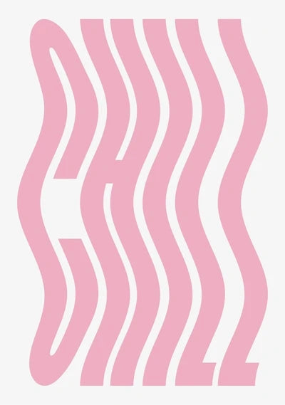 Chaos Typography Canvas Art