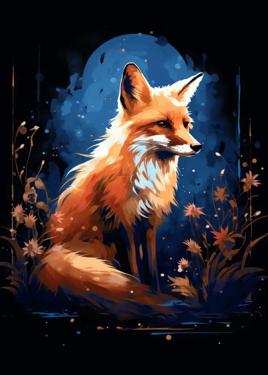 Forest Fox Wall Poster