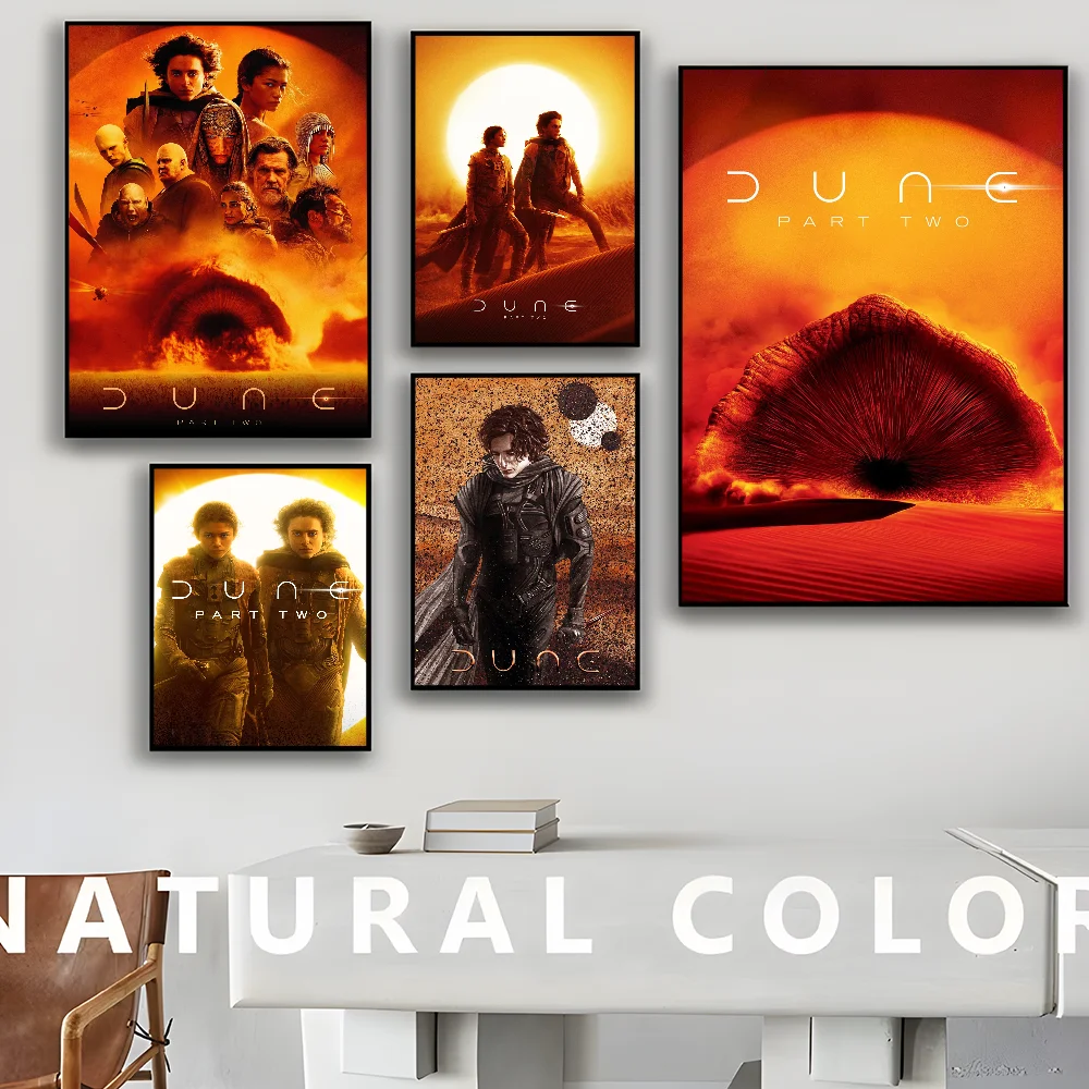 Dune 2024 Sci-Fi Poster